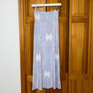 Paisley Charlotte Russe maxi skirt size XS